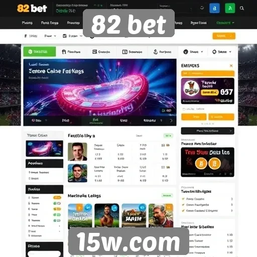 Avaliação da interface do usuário do site 82 bet