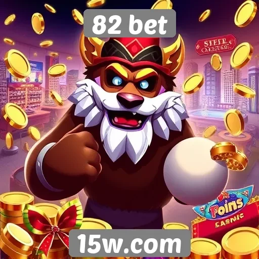 Variedade de jogos disponíveis na 82 bet